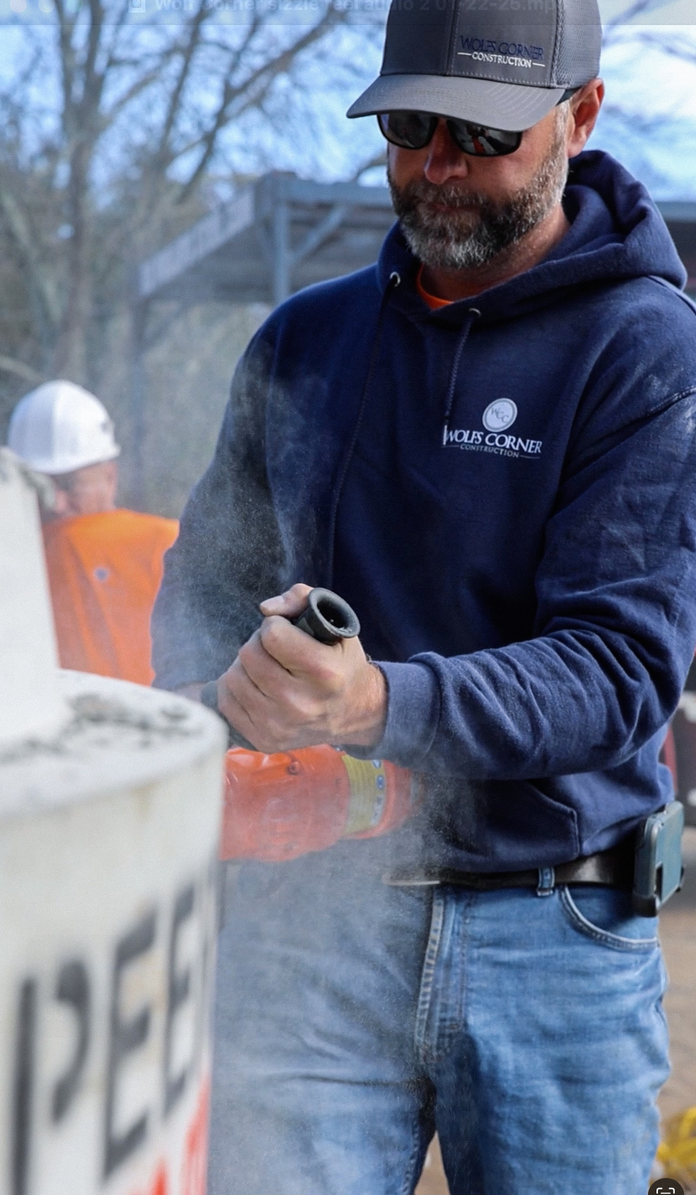 Wolf's Corner Construction team on a job site in Succasunna NJ