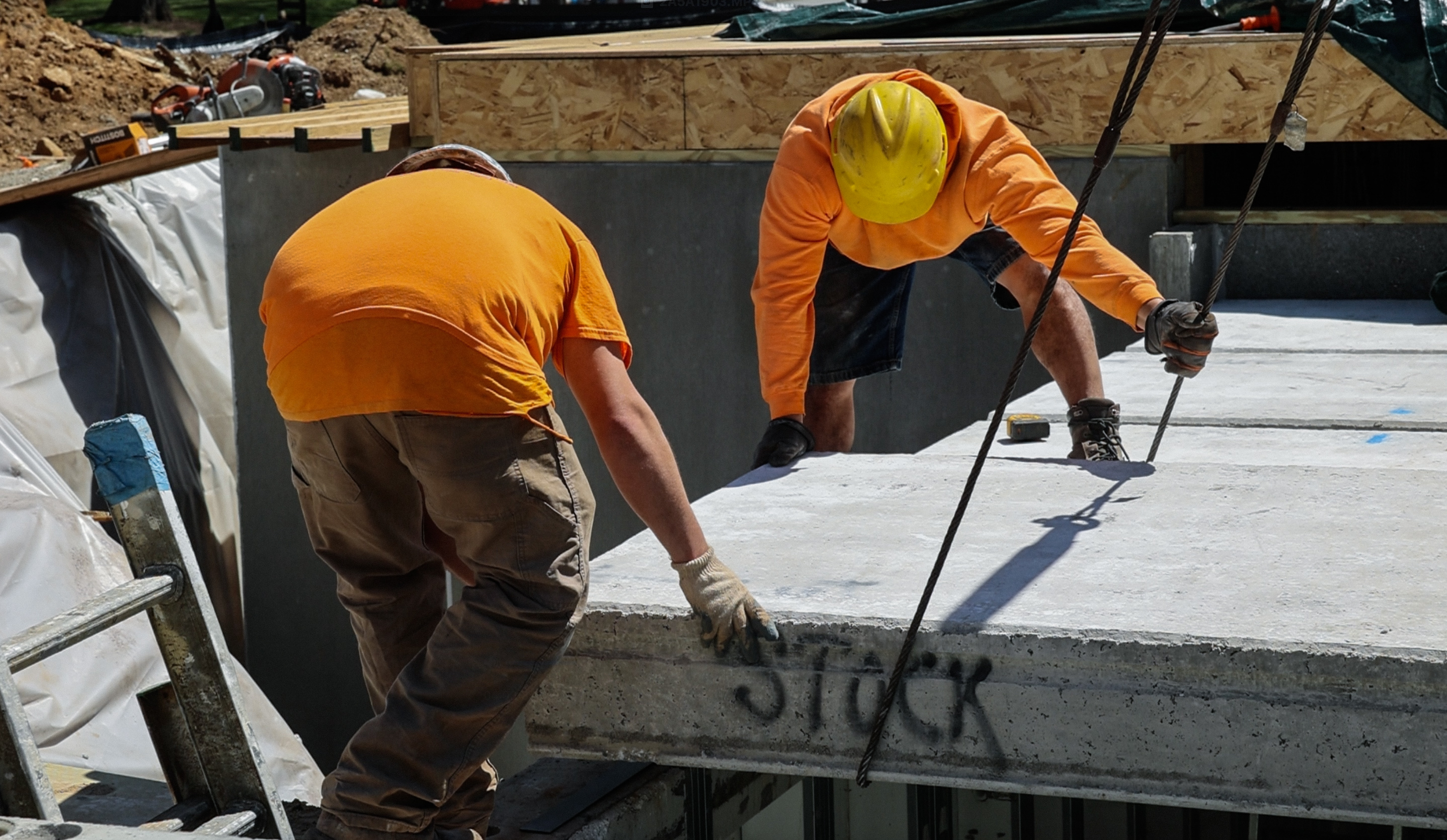 Foundation and structural work by Wolf's Corner Construction